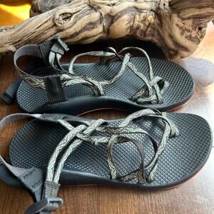 Chaco ZX/2 Classic Sandals aqua gray women’s size 11